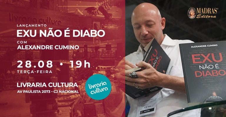 Leia o artigo Exu não é Diabo: palestra e autógrafos na Paulista