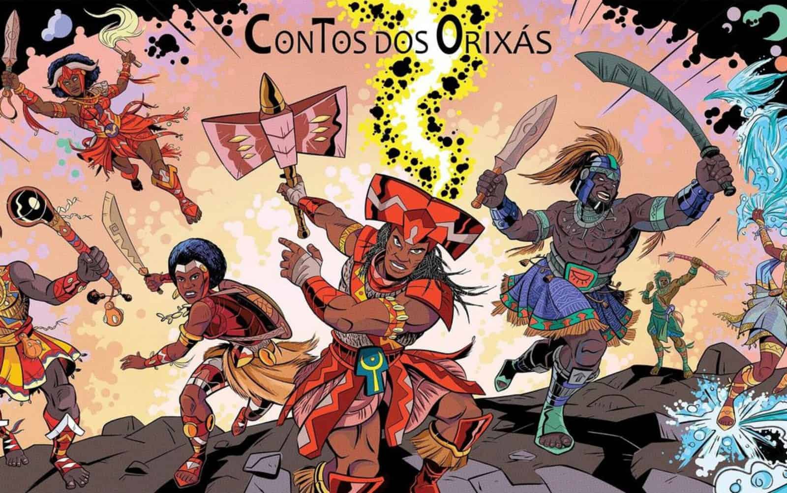 Contos dos Orixás cria HQs com heróis negros 2 Contos dos Orixás cria HQs com heróis negros 2
