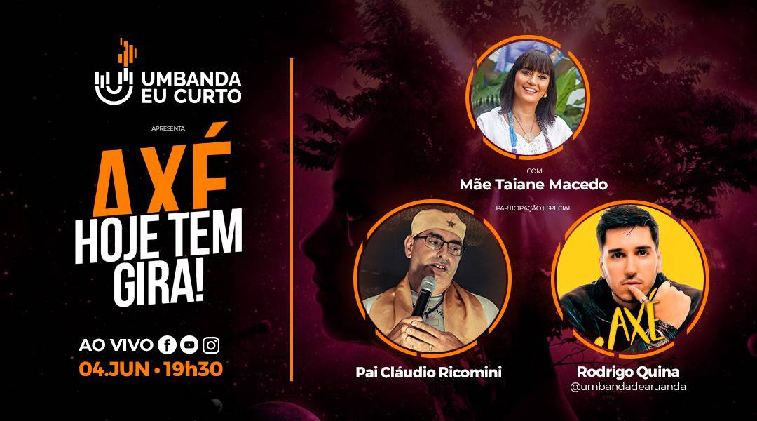 HOJE TEM GIRA recebe Cláudio Ricomini e o músico Rodrigo Quina 2 hoje tem gira